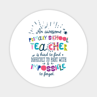 An Awesome Primary School Teacher Gift Idea - Impossible to forget Magnet